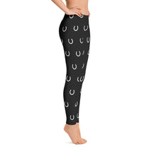 Load image into Gallery viewer, Horseshoes Leggings (Black)